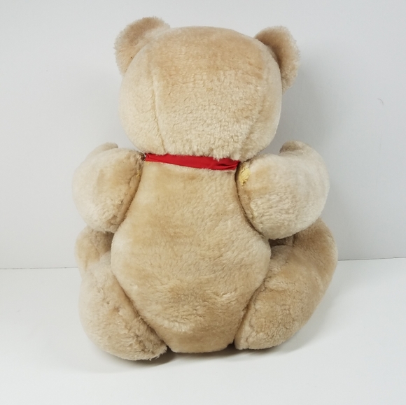 Vintage Tan Snowflake Bear - Picture 4 of 11